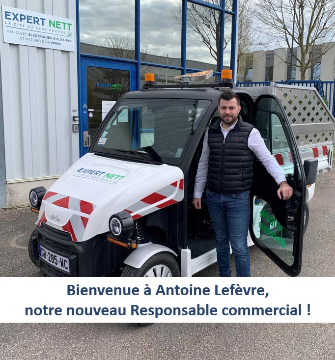 Bienvenue à Antoine Lefèvre, notre nouveau responsable commercial…