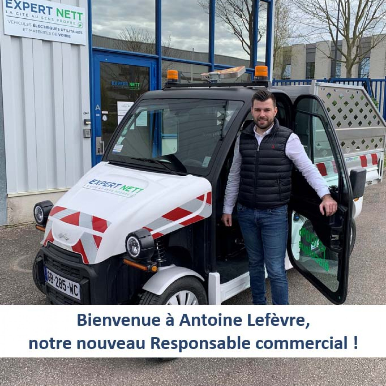 Bienvenue à Antoine Lefèvre, notre nouveau responsable commercial…